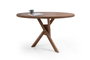 Hanah Home Mesa de Comedor Oscar Elips - Walnut